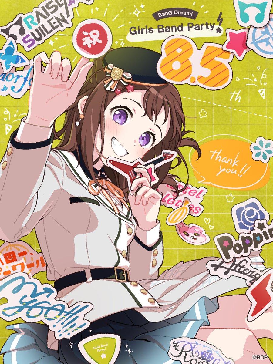 bangdreamgbp_EN's tweet photo. Happy 8.5th Anniversary to BanG Dream! Girls Band Party! (English version)! 🎉

Share this post with the hashtag #GBPHalfAnniversary and celebrate with us!

Fill out the form to receive special rewards &amp; stand a chance to win 8,500 Stars!🌟
🔗 https://t.co/tsCcjcEVFu https://t.co/LhDhgHqEbt