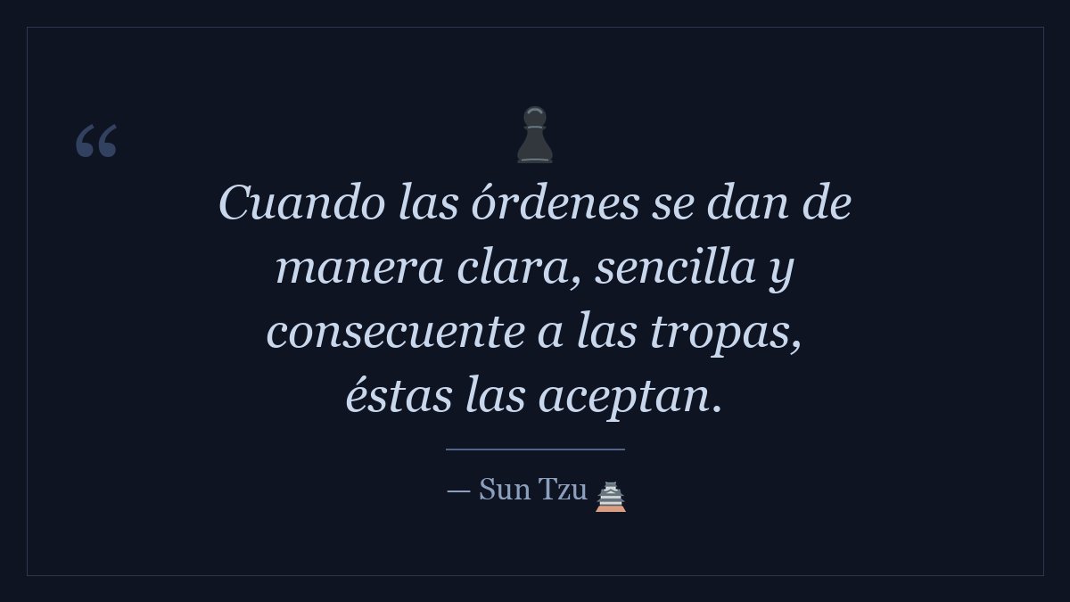 SunTzu_es's tweet photo. ⚔️ #SunTzu #ArteDeLaGuerra https://t.co/NTmc8DsCex