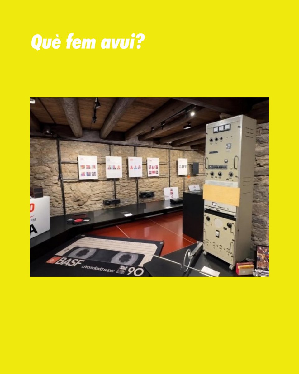 AgendaAD's tweet photo. 📻 Exposició 'La Ràdio, del micròfon a L’aire, 40 anys de ràdio Valira · 1986–2026'

🗓️ Fins al 30 d’octubre

📍 Era del Raser, Ordino https://t.co/7A2E65LL8N