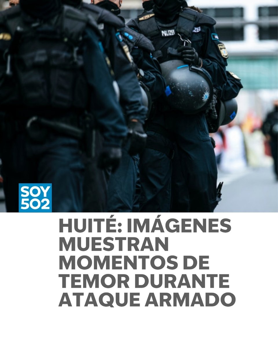 VIDEOS: surgen imágenes del ataque armado en Huité, Zacapa