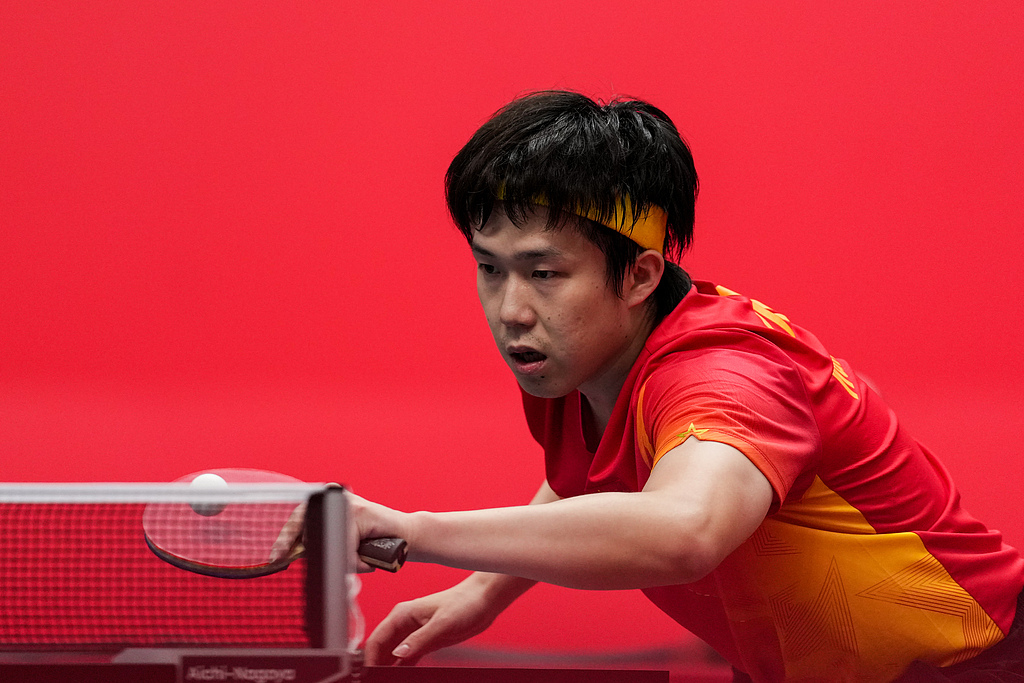 CCTVAsiaPacific's tweet photo. 🏓#China's #LinShidong swept compatriot #WangChuqin 4-0 to win the men's singles title as #tabletennis competition concluded at the 2026 #AsianGames on Monday. China finished the table tennis competition with six golds, four silvers and one bronze across all seven events.
Pics via CFP