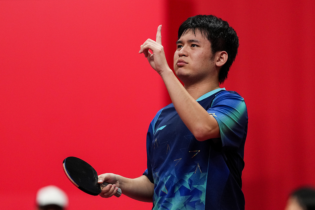 CCTVAsiaPacific's tweet photo. 🏓#China's #LinShidong swept compatriot #WangChuqin 4-0 to win the men's singles title as #tabletennis competition concluded at the 2026 #AsianGames on Monday. China finished the table tennis competition with six golds, four silvers and one bronze across all seven events.
Pics via CFP