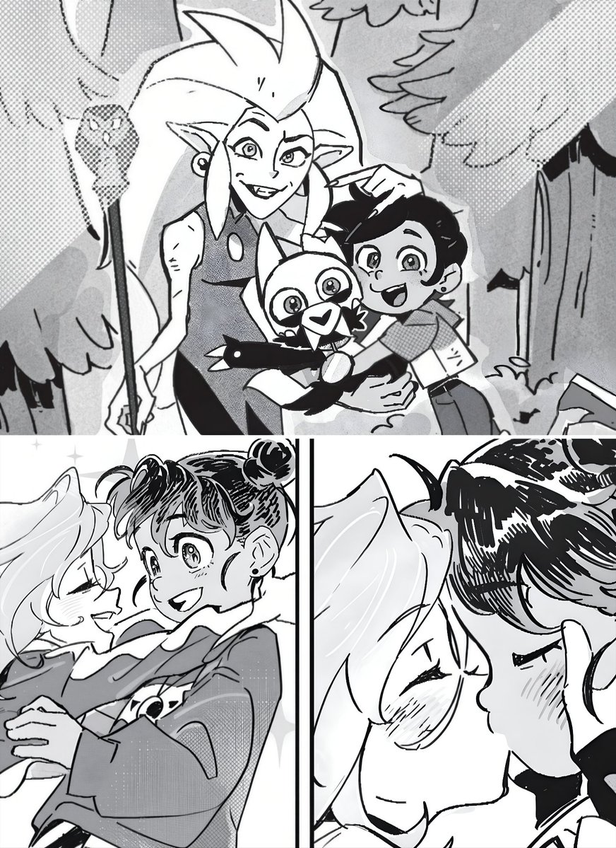 CartoonsOTMoon's tweet photo. Después de 3 años, The Owl House ha regresado hoy con su novela gráfica:

The Long-Lived King. https://t.co/nnnNKzk6IT