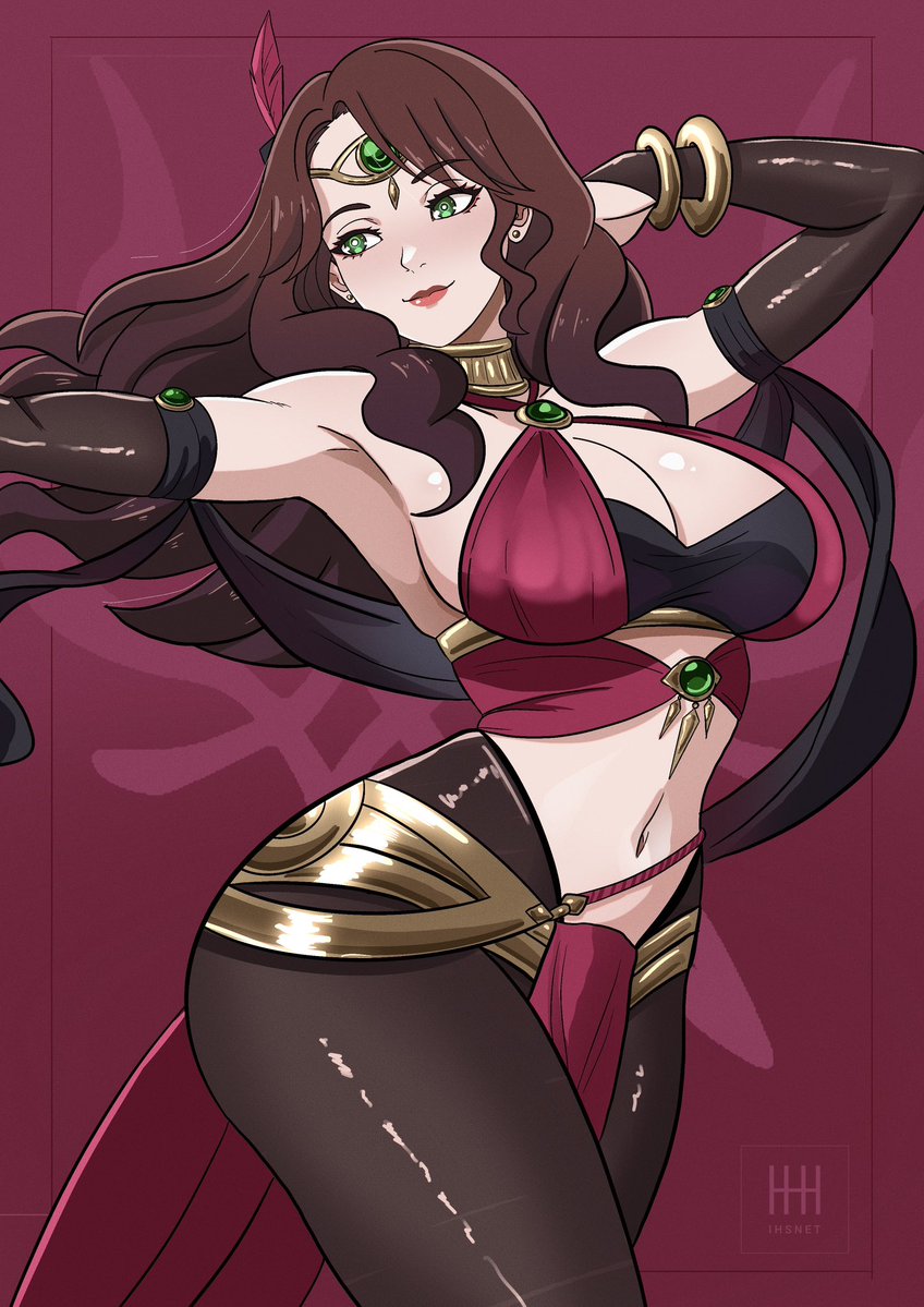 Ihsnet's tweet photo. “Tonight the stage is yours… and so is this dance. Try not to fall for me too quickly~”

Today is my birthday! And every year on this day I love drawing Dorothea—she’s a character I adore, and she also has her birthday today. Without a doubt, thank you so much for another year with me. If you’d like to give me something, just tell me what you like most about my drawing style. Thank you so much!

#ドロテアアールノルト生誕祭2026
#FE3H #ドロテア #Dorothea