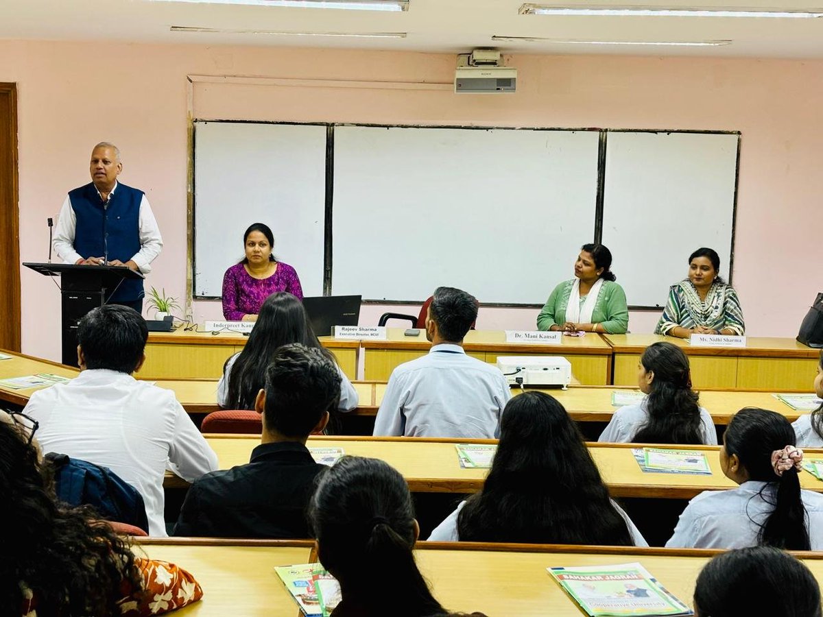 ncuicoop's tweet photo. On 28 September 2026, a group of 55 MBA students from Inmantel Institute, Ghaziabad, visited the National Cooperative Union of India (NCUI), New Delhi, as part of an educational visit aimed at enhancing their understanding of the cooperative movement and the cooperative model in India.

The students were accompanied by Dr. Mani Kansal, Assistant Dean – Management, and Ms. Nidhi Sharma, Faculty, from the institute.

Shri Rajeev Sharma, Executive Director, National Centre for Cooperative Education (NCCE), NCUI, welcomed the students and faculty members to NCUI. During the introductory session, Ms. Inderpreet Kaur, Assistant Director, NCUI, welcomed the participants and briefed them about the importance of cooperatives.

Shri Rajeev Sharma delivered a presentation on the cooperative model in India, its significance and functioning, and the role of NCUI in promoting and strengthening the cooperative movement. The session provided the students with an overview of the principles of cooperation, the contribution of cooperatives to socio-economic development, and the various initiatives undertaken by NCUI for cooperative education, training and awareness.

The visit provided the students an opportunity to gain practical insights into the functioning of the cooperative sector and understand its relevance in the Indian economy and society.
#NCUI #NCCE #CooperativeEducation #EducationalVisit #MBAStudents 
@MinOfCooperatn
