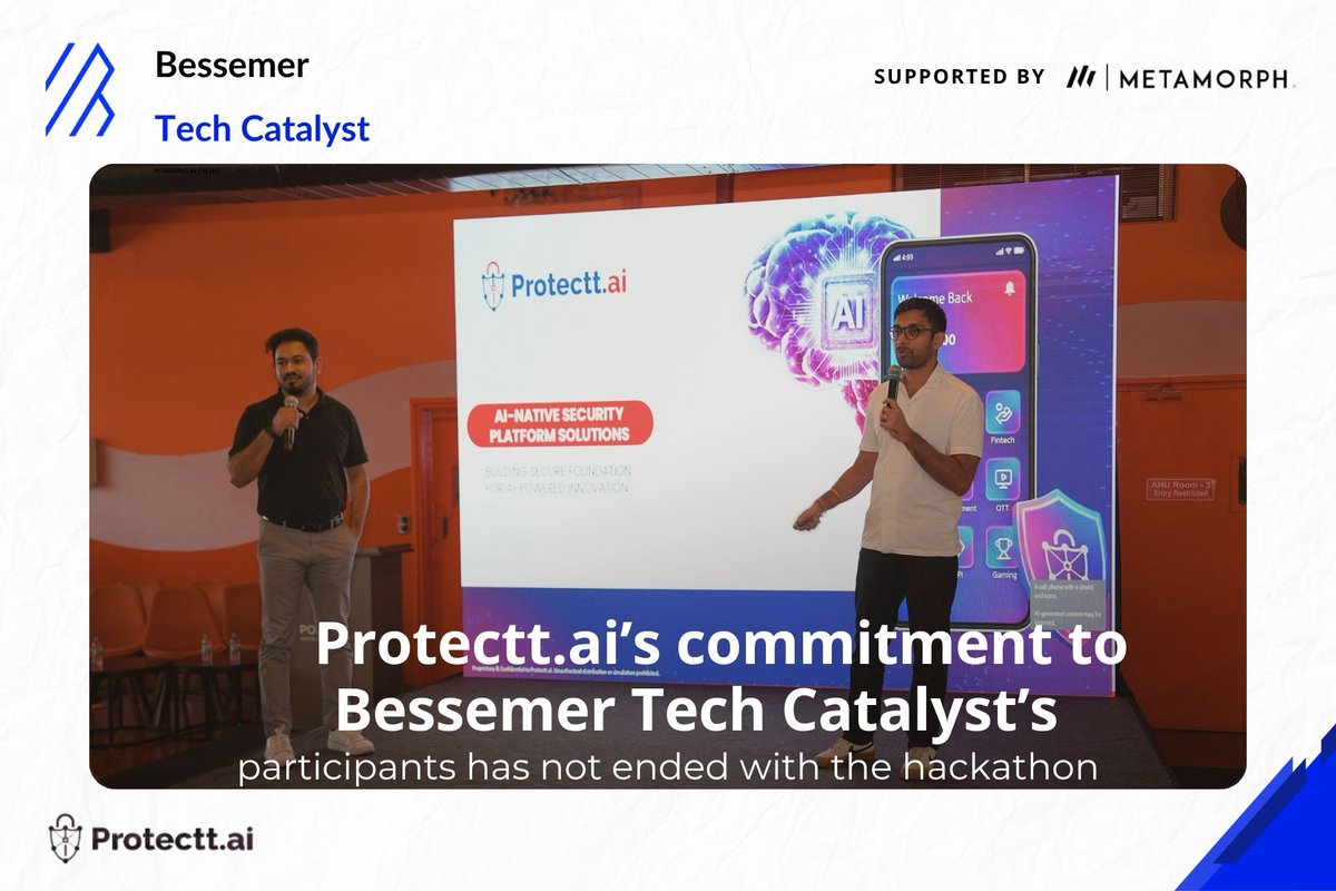 HelloMetaMorph's tweet photo. Some opportunities are meant to go beyond the event.

Grateful to https://t.co/7xyfNexMPt for creating space for participants to keep exploring cybersecurity, ask deeper questions, and learn from industry expertise.

Here's to keeping the curiosity going.

#BessemerTechCatalyst https://t.co/PX8IGi9Vs2