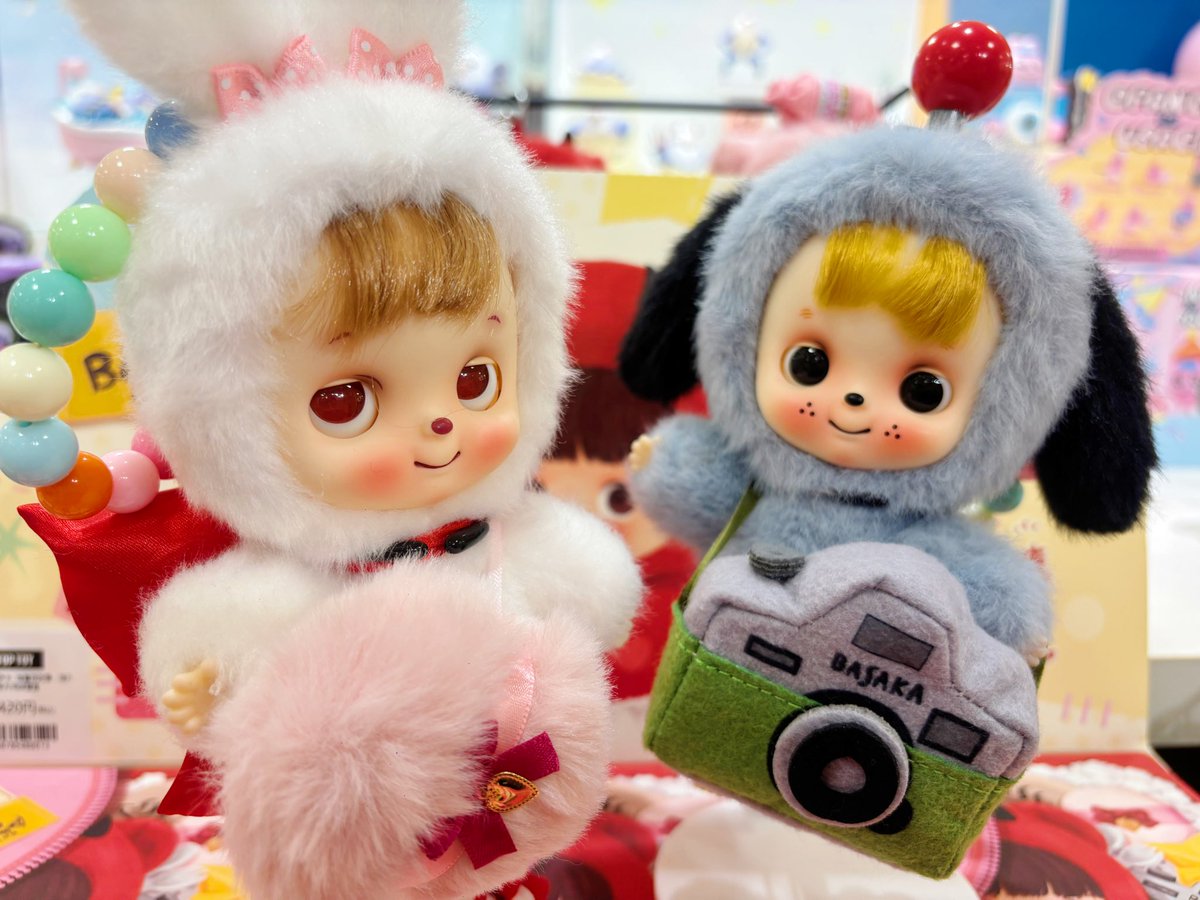 TOPTOYkitasenju's tweet photo. 【北千住マルイ店】

📢ꫛꫀꪝ✧‧˚

BASAKA
Love What You Do, Be Happyシリーズが入荷しました🎀🫧

目や瞼を自由に動かせて表情が豊か( ᵒ̴̶̷᷄꒳ᵒ̴̶̷᷅ )
✨✨
サイズ感もちょうど良くて可愛い🍬💖💖

#TOPTOY #BASAKA https://t.co/d3nbPH81Is