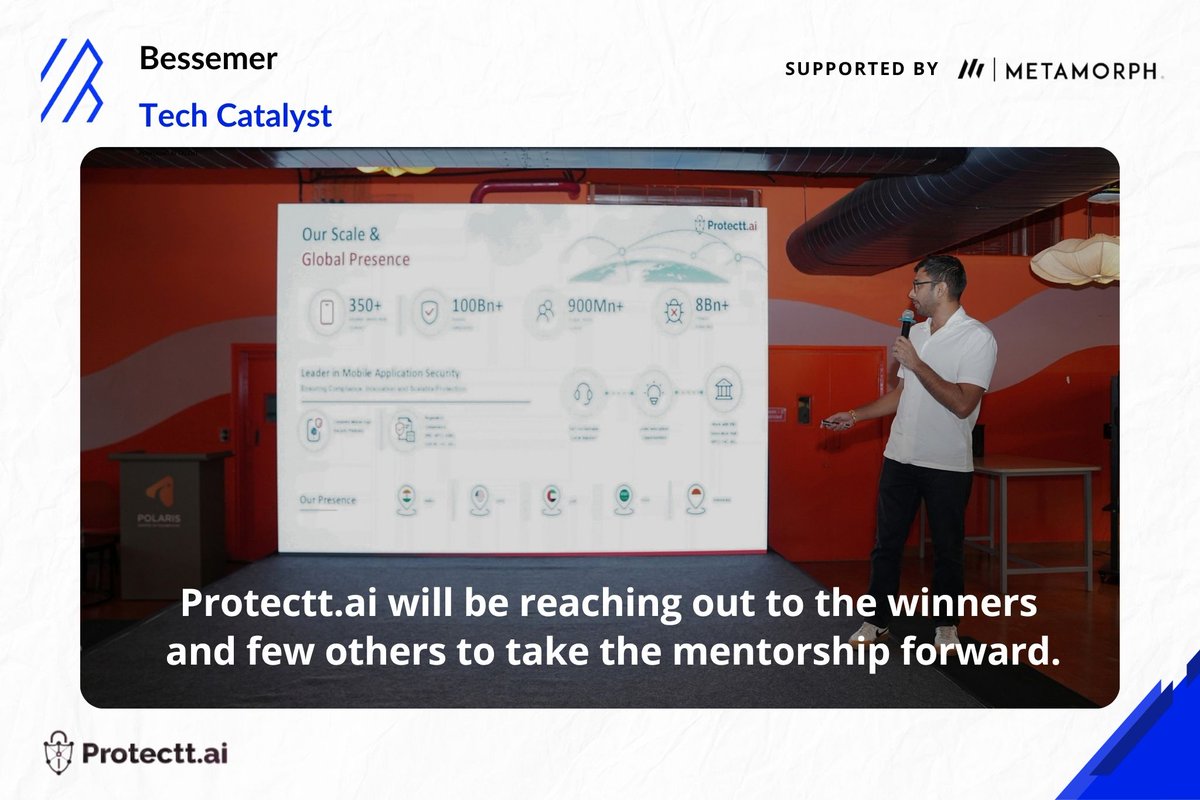 HelloMetaMorph's tweet photo. Some opportunities are meant to go beyond the event.

Grateful to https://t.co/7xyfNexMPt for creating space for participants to keep exploring cybersecurity, ask deeper questions, and learn from industry expertise.

Here's to keeping the curiosity going.

#BessemerTechCatalyst https://t.co/PX8IGi9Vs2