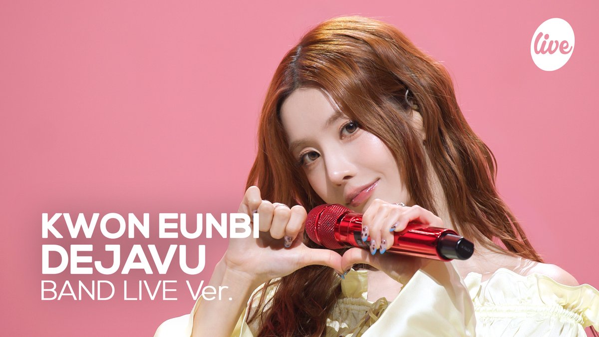 itsLIVEofficial's tweet photo. 🩷https://t.co/4mWdxiUXiG🩷

권은비의 ‘DEJAVU’ (Band Ver.)
5시에 it’s Live 유튜브 채널에서 확인하세요!

#itsLive #권은비 #DEJAVU #KWONEUNBI #KPOP https://t.co/cP5PfShrgS