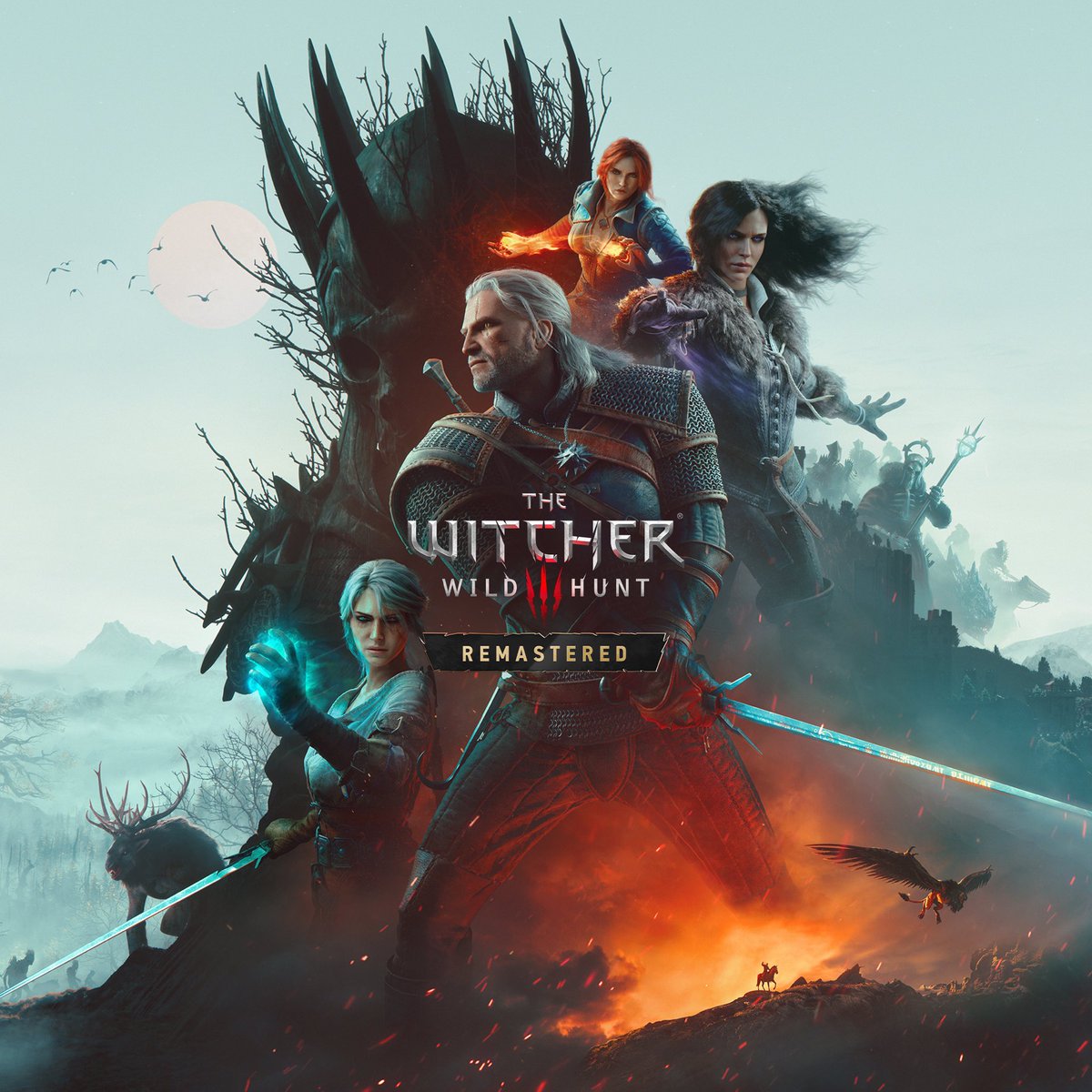 lauraemnrs's tweet photo. The Witcher 3 Wild Hunt Remastered comes out in just less than 4 hours and I get to played this hyped game for the first time!! https://t.co/J9rE53C4fM