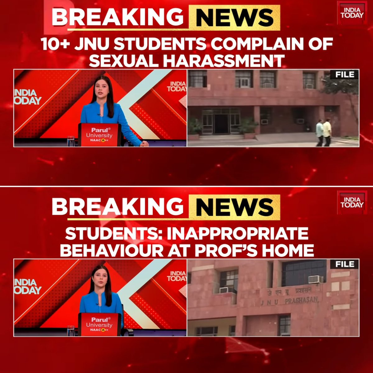 FabulasGuy's tweet photo. Start from home. Suspend him from party

11 JNU students have reportedly complained against Congress MP and JNU professor https://t.co/Ef1zMHgoi7