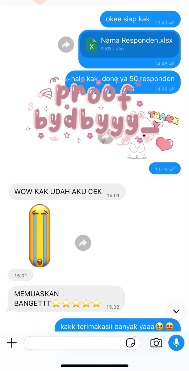 bydbyyy_'s tweet photo. another testi dari cust akuu 😍 #zonauang https://t.co/38a7aPj8DS