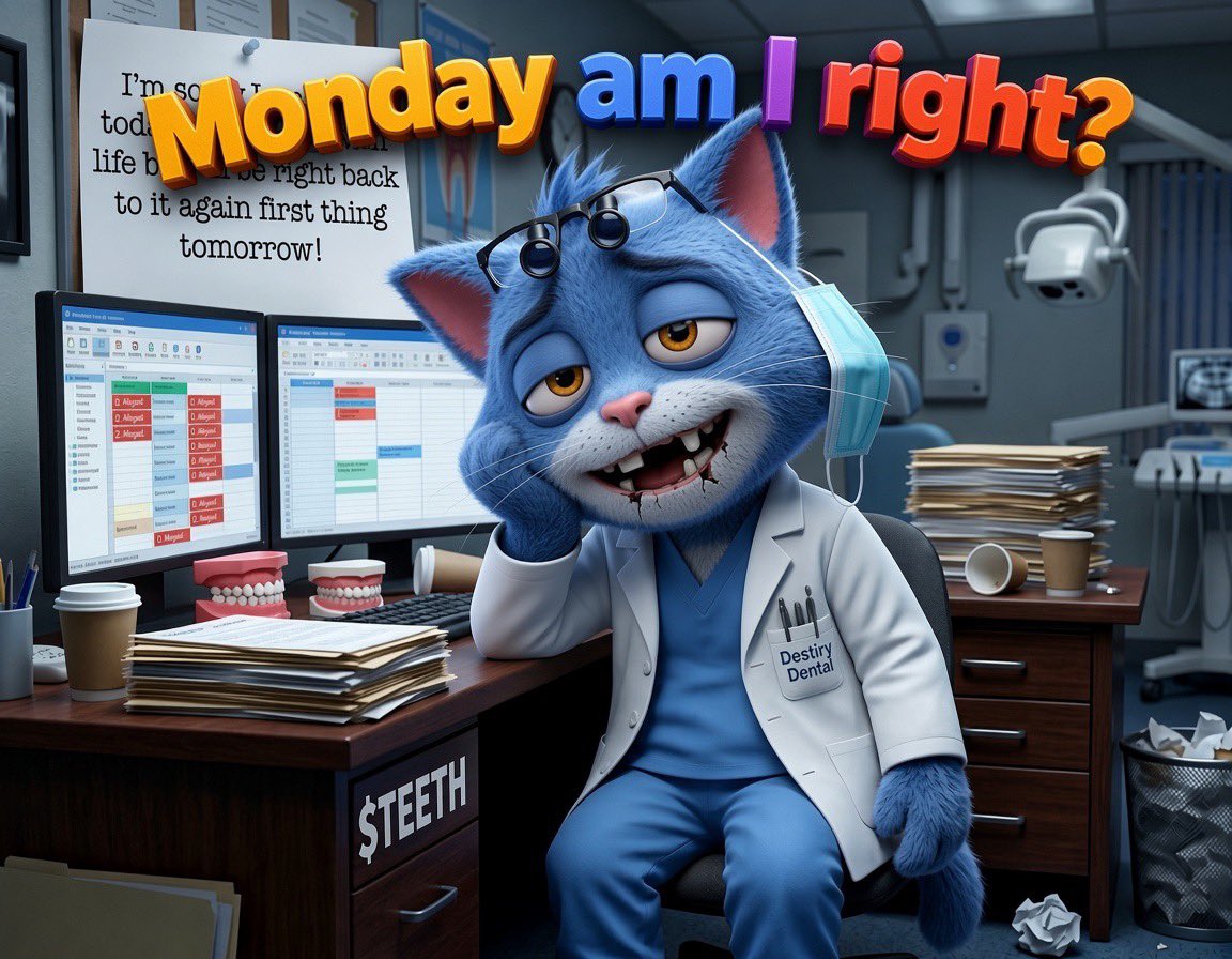 ShatteredTe3th's tweet photo. Hey $TEETH gang, sorry for being out today. Life got crazy today but we’ll be right back on track tomorrow! Hope everyone has a great Monday night! 🦷🪥

#Teeth #crypto #web3 #Monday #NFT #cryptocurrency #memecoin https://t.co/uRJH3D8qa8