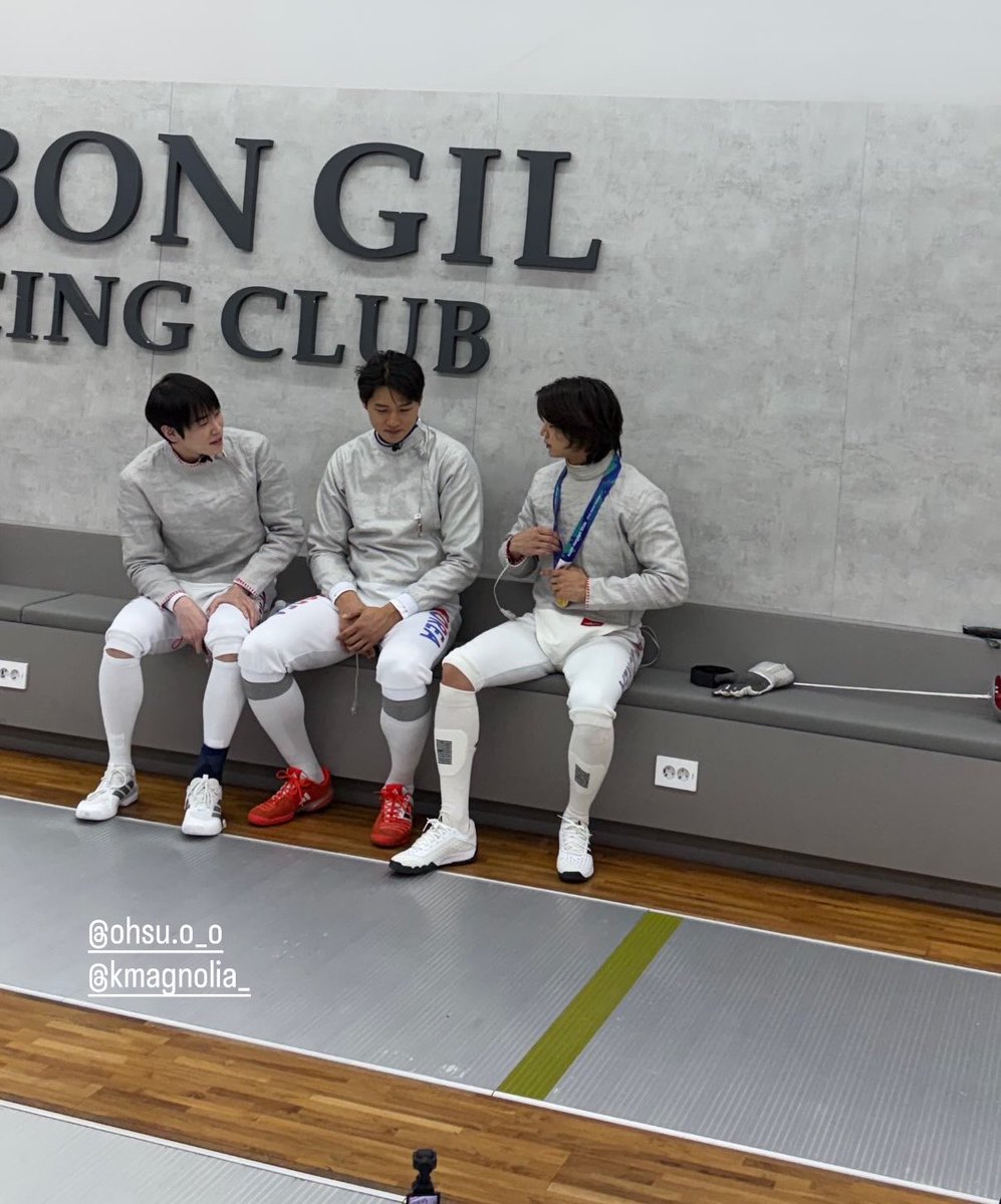 softieming's tweet photo. MINHO FENCING???? https://t.co/52IlgK607l