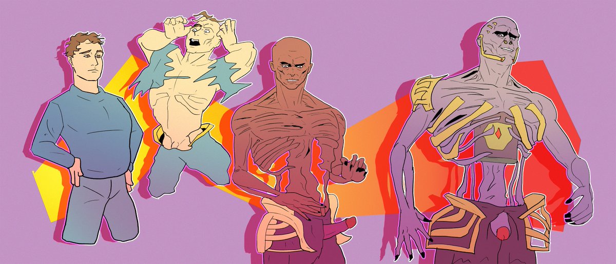 Nascal040's tweet photo. Since is almost Halloween now and i quite like horror tf so yah had this on lul
(previous reward on patreon
#dbd #transformation #thelich https://t.co/Y6ZYGyLLJn