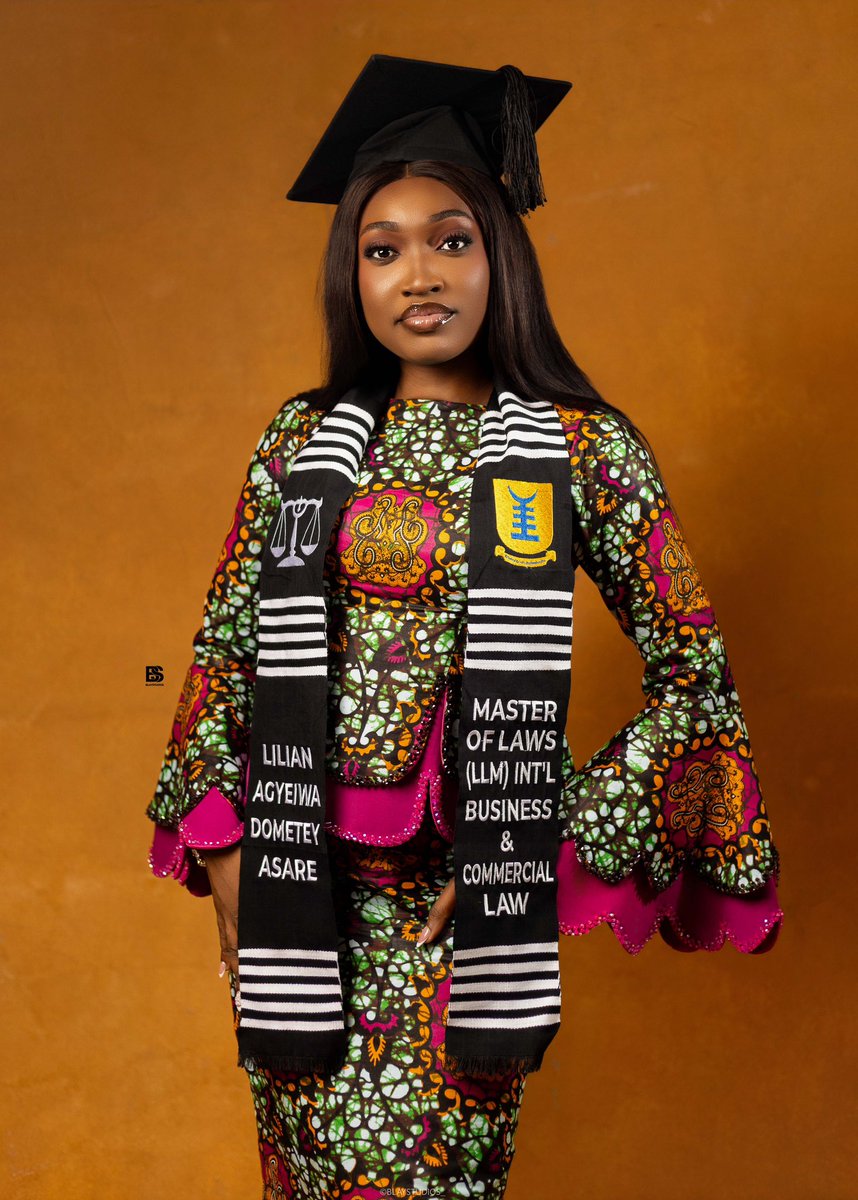 maame__agyeiwa's tweet photo. This is GOD-ACITY!

2nd Degree - Master of Laws (LLM) in International Business &amp; Commercial Law successfully bagged!✨🎓✨

#Graduate #Law #LLM #MasterofLaws #Graduation2026 https://t.co/eWIlWsmWGl