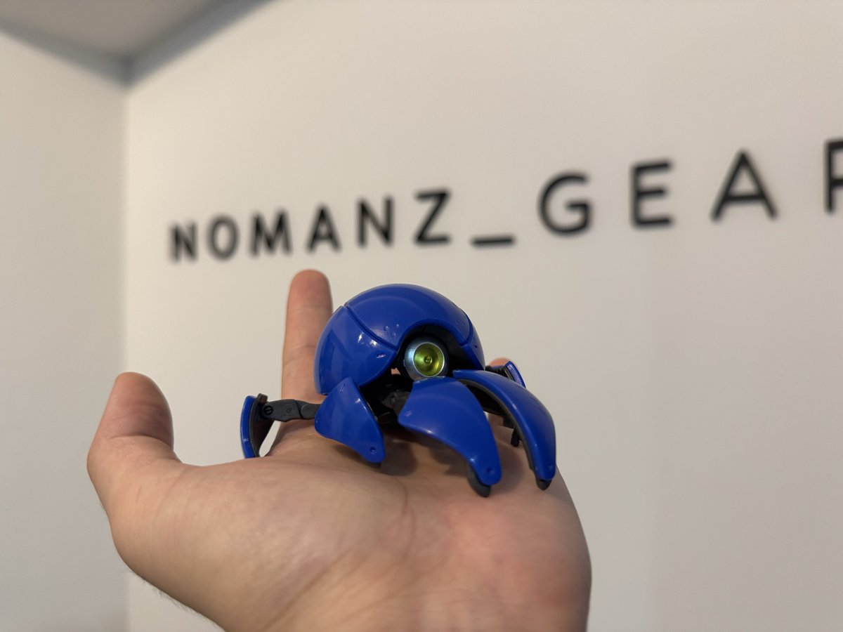 imigramrk_mini's tweet photo. タチコマ感あって良き🦀 https://t.co/JxDS5FZwYc