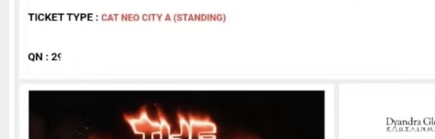 frb0528's tweet photo. WTS / WANT TO SELL wtb
NEO CITY NCT 127 THE REDLINE IN JAKARTA
1 Tix - NEOCITY A  QN 29× 
💰6000000 (can nego for true buyet) f

✓50% down payment （can negotiate）
✓proof
✓more info DM (mention after dm pls)

t. wts jual tiket konser ilichil nct 127 jkt https://t.co/eQeQG0Ut0T
