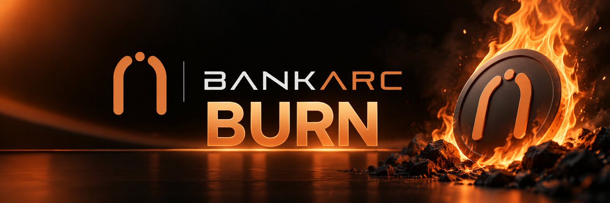 Bankarcfi's tweet photo. 🔥 BANKARC DEV SUPPLY — 100% BURNED

All $BANKARC tokens allocated to the developer have now been permanently burned.

No remaining dev supply.
No future dev sell pressure from this allocation.

🔥 100% Dev Supply Burned
🔒 Permanently Removed from Circulation
🏦 BANKARC on ARC

A cleaner distribution and a stronger foundation for the $BANKARC ecosystem.

#BANKARC #ARC #Burn

https://t.co/K2h1aTAE2b