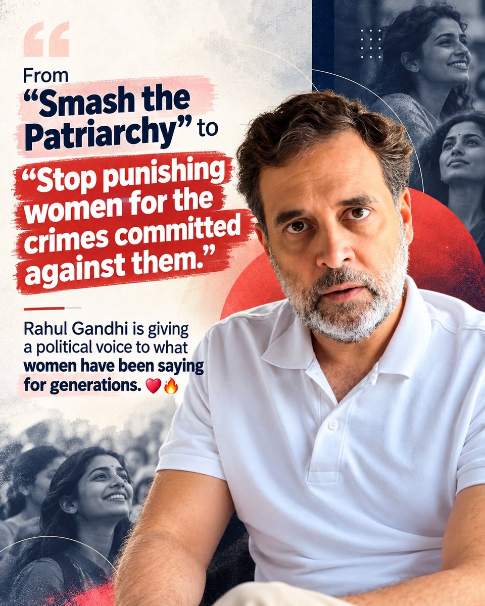 bharatjodo's tweet photo. Rahul Gandhi, standing wholeheartedly with every woman out there demanding safety, dignity and justice. ❤️🔥 https://t.co/6w7b8NWupv