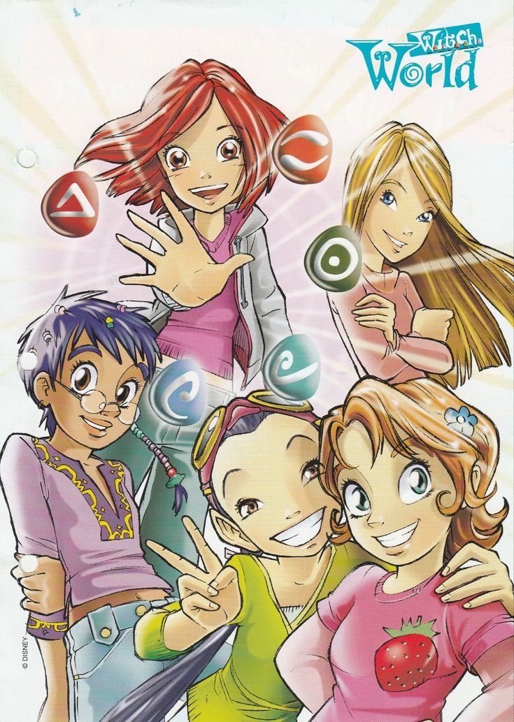 WITCHgirlsDaily's tweet photo. Taranee, Will, Hay Lin, Irma and Cornelia https://t.co/bM7py3CMsw