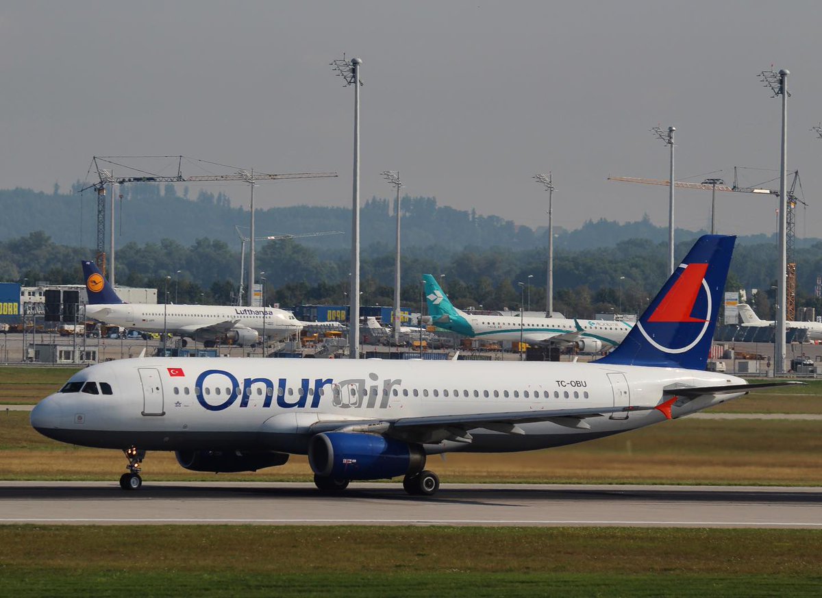 BryceValerkoa's tweet photo. Onur Air A320-200, Türkiye–München. https://t.co/gbppWU9bbf