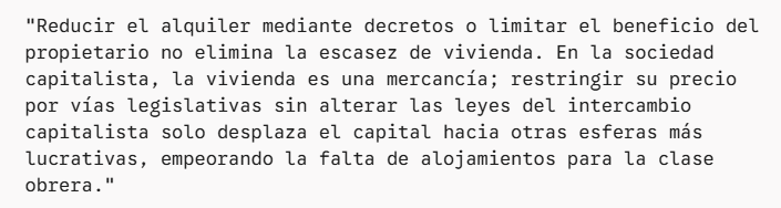IracundoIsidoro's tweet photo. Friedrich Engels ya escribió en 1872 sobre el "Decreto Maricarmen". https://t.co/Nw545xQBYi