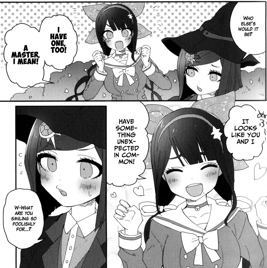 kaedechu_'s tweet photo. HIMIKO IS BLUSHING. TENMIKO YOU ARE SO ADORBS. https://t.co/nu13ClbIAH