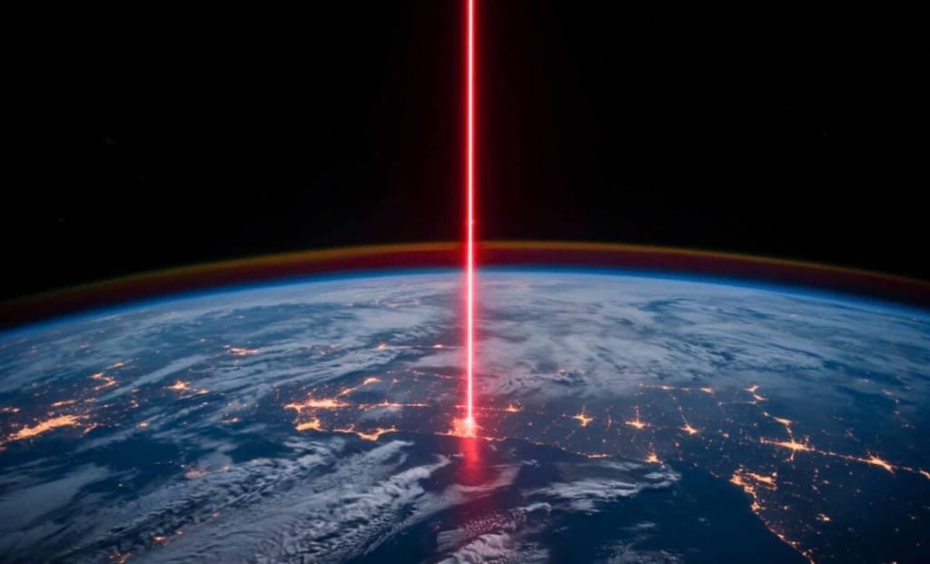 joehodes's tweet photo. @TheBabylonBee That's not a space laser...that's a space laser. https://t.co/YkFkW1kgVp