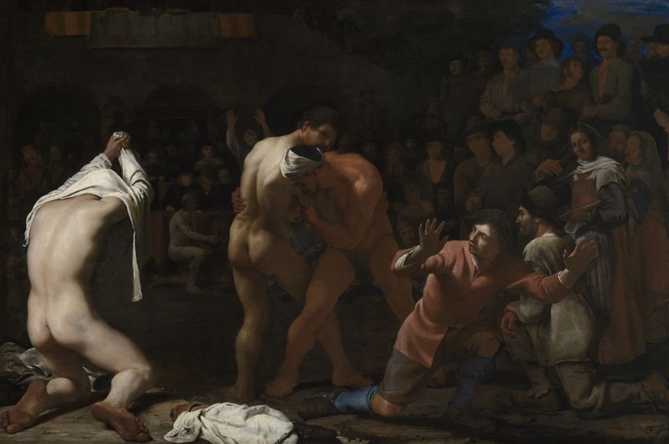 LaurentRie28741's tweet photo. Plongeons aujourd'hui dans la sensibilité rare et l'érudition plastique de Michiel Sweerts (1618–1664) à travers ses fascinantes études du nu masculin.

​Artiste à part au sein du baroque flamand, #Sweerts s'est distingué par sa manière unique de représenter le corps de l'homme, en particulier à travers ses scènes d'ateliers d'artistes et ses académies. Formé à Rome au contact des Bamboccianti et imprégné du caravagisme, il rejette la musculature héroïque ou théâtrale pour offrir une vision d'une intimité déconcertante, marquée par une vulnérabilité tendre et silencieuse.

​Ses nus masculins sont spécifiques sur plusieurs points :

— L'étude académique d'après nature : il saisit des jeunes modèles ou apprentis dans des poses naturelles, capturant la douceur de la peau et la vérité anatomique sans idéalisation excessive.

— La maîtrise du clair-obscur : une lumière sculpturale et poétique vient caresser les volumes, soulignant la fragilité autant que la grâce des corps.

— Une atmosphère méditative : contrairement au voyeurisme ou à l'artifice, ses personnages dégagent un calme intérieur et une dignité mélancolique poignante.

​En plaçant souvent ces figures dénudées au cœur de lieux d'apprentissage ou de réflexion, Sweerts livre un hommage vibrant à l'art du dessin et à la beauté pure de l'anatomie humaine. Une facette audacieuse, délicate et profondément moderne de son travail à redécouvrir absolument.

​#ArtHistory #BaroqueArt #MaleNude #ArtHistoryLover #OldMasters #FigureDrawing

Les tableaux : 
- Match de lutte, 1650.
- La baignade, vers 1655.
- L'atelier de dessin, 1660.
- Habiller le Nu, vers 1661.