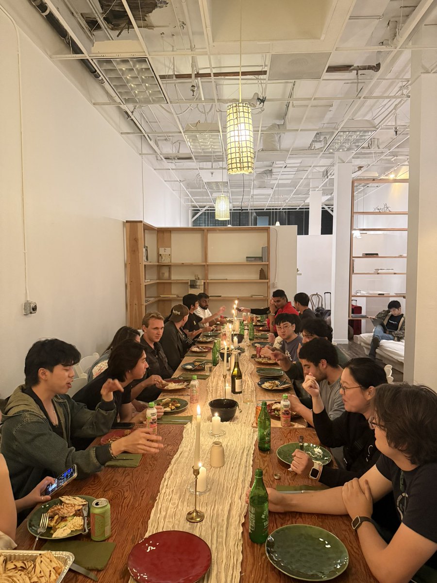 yashallurii's tweet photo. Hosting this dinner was the most fun and stressful task of my life. Can’t wait to run em back every month. https://t.co/uuoJtljMll