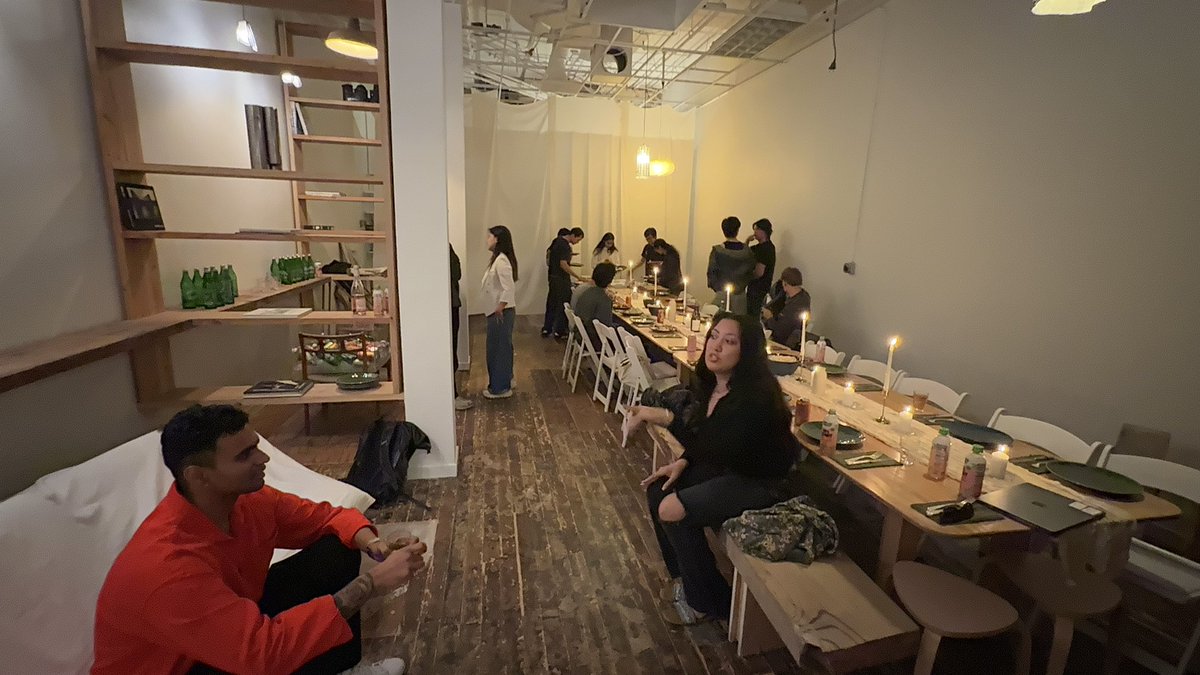 yashallurii's tweet photo. Hosting this dinner was the most fun and stressful task of my life. Can’t wait to run em back every month. https://t.co/uuoJtljMll