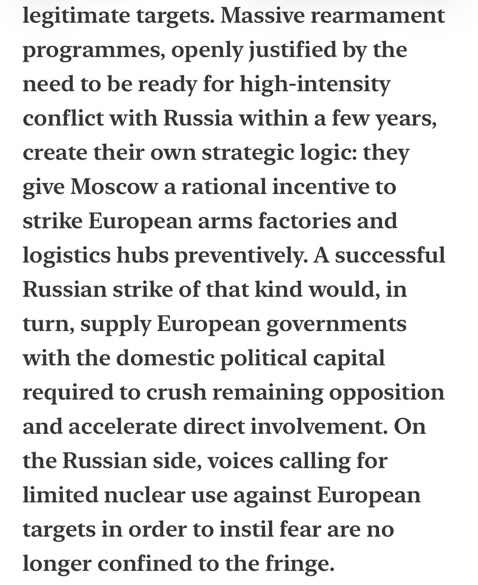 RoteSockenSteve's tweet photo. @battleforeurope A brilliant article that teases out the strategic motivations behind the escalation of war in Ukraine.
https://t.co/zqM5lkYMtU

@GlennDiesen you and John Mearsheimer are both mentioned here and it would be great to hear you discuss it on your Greater Eurasia podcast. https://t.co/2BCSYbbil9
