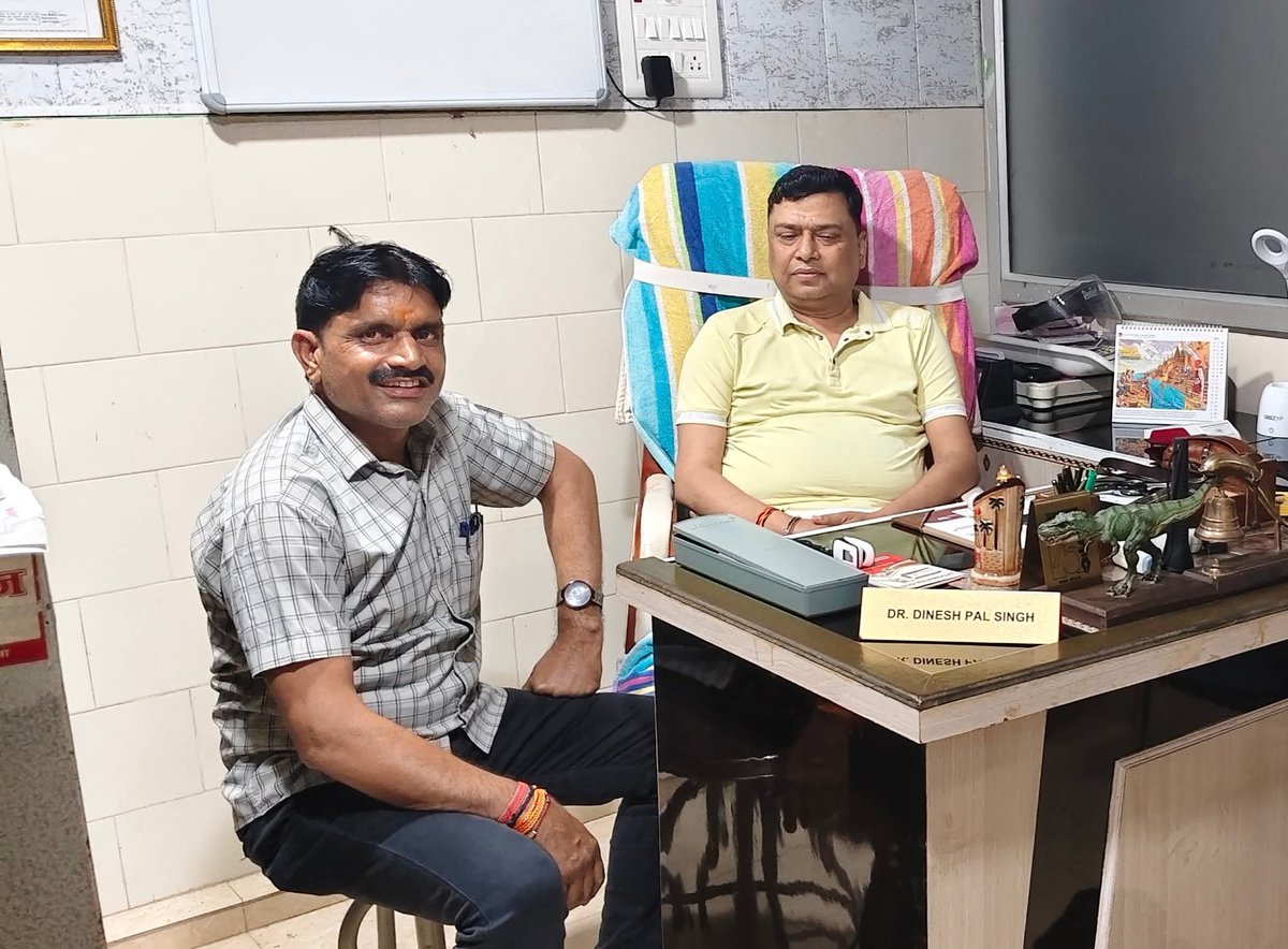 CMBhardwaj1's tweet photo. भाजपा गौतम बुद्धनगर के वरिष्ट नेता, श्री @Dineshpalsingh6 जी मजिस्ट्रेट किशोर न्यायालय गौतम बुद्धनगर को जन्म दिन की अशेष हार्दिक शुभकामनाएं बधाई
मैं प्रभु श्री राम जी से आपके उत्तम स्वास्थ्य की मंगल कामना करता हूं।
@DrDineshPal_63
#HBDay https://t.co/oRdWVGDYTz