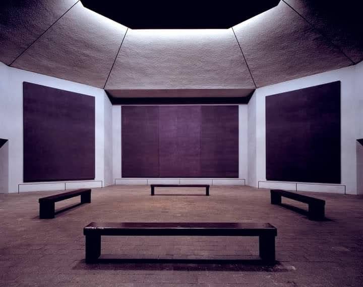 letiziafrau's tweet photo. Cappella aconfessionale 
 Rothko
Huston. Texas https://t.co/2Ov22omY11