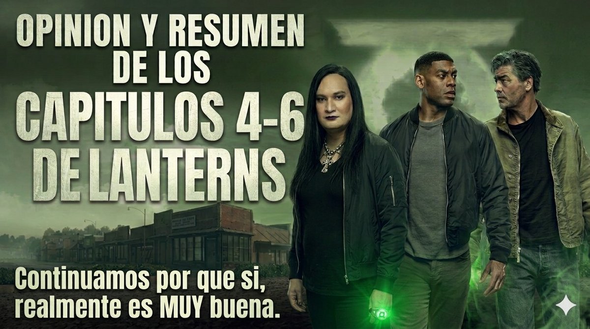 ItsIllyKatRosey's tweet photo. Opinion y Resumen de los Capitulos 4 al 6 de LANTERNS. Si le seguimos po... https://t.co/mGuAJogENH via @YouTube https://t.co/cUI660kuNc
