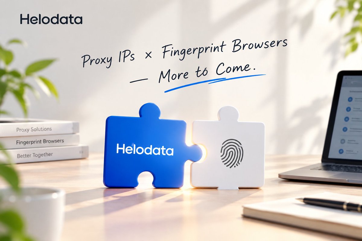 Helodata's tweet photo. https://t.co/RDaokSSrhH Lately, things have been getting busy. 👀

We’re connecting with more fingerprint browser platforms, with several partnerships already in the works. 🤝

Proxy IPs × Fingerprint Browsers — more to come.

Stay tuned. 🚀
#FingerprintBrowser #Helodata #Proxy https://t.co/gfZRVCnj8i