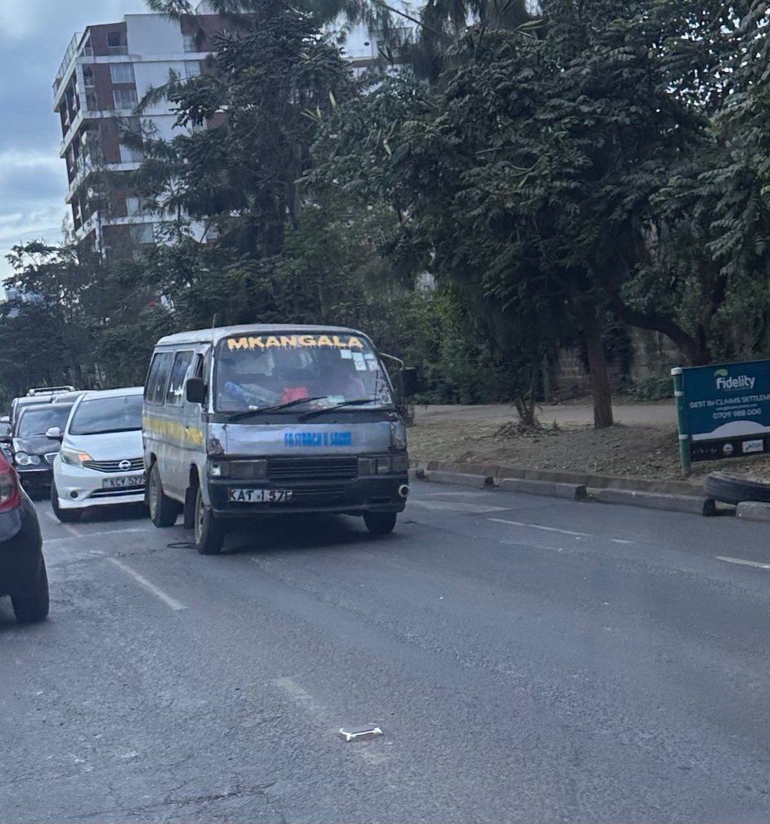 fsamba's tweet photo. @ntsa_kenya Something about PSVs being fit for purpose? The left rear axle of this vehicle snapped as the ma3 went over a bump early this morning. Are inspections real? https://t.co/pB9Jm5cu80