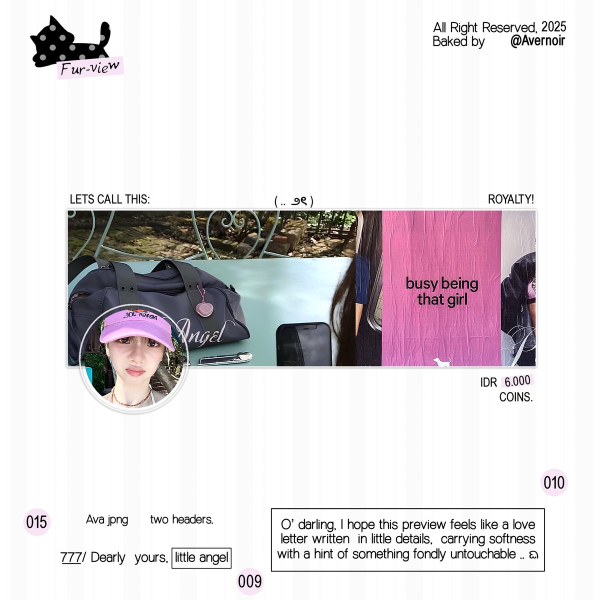 chaodtic's tweet photo. Reposts are appreciated, tysm ✿

I have ready stock layout (RS) featuring Karina, Wonyoung, Ningning [… newest] update. 

꒰ 13 ꒱ JPNG ava, priced at 6k #bealanja
୵ ❤︎ .x  Give one lovely home: DM or Tele. https://t.co/Iwh7IFOibn