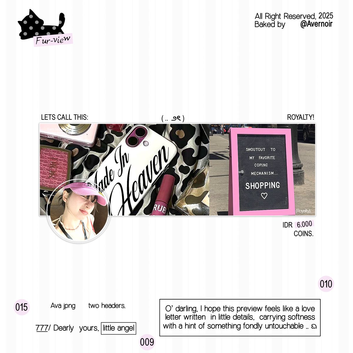 chaodtic's tweet photo. Reposts are appreciated, tysm ✿

I have ready stock layout (RS) featuring Karina, Wonyoung, Ningning [… newest] update. 

꒰ 13 ꒱ JPNG ava, priced at 6k #bealanja
୵ ❤︎ .x  Give one lovely home: DM or Tele. https://t.co/Iwh7IFOibn