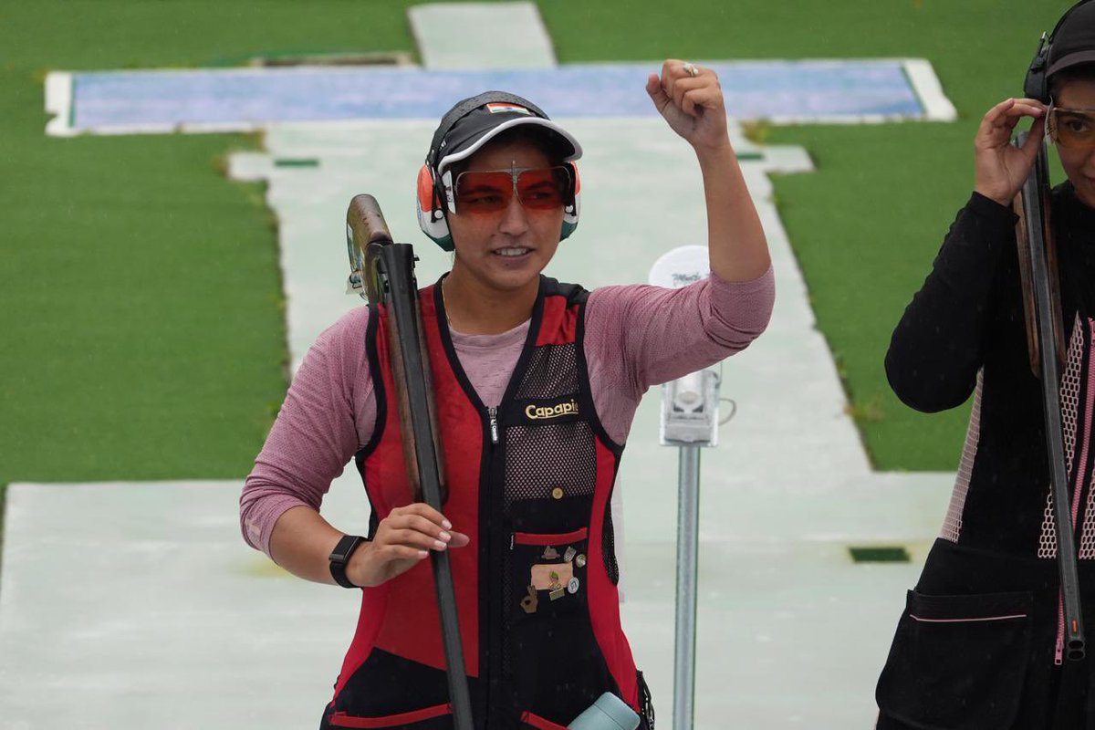 virenrasquinha's tweet photo. Neeru was hospitalised on 17th Sept due to illness. At that point, her Asian Games participation was in jeopardy. 

Kudos to the amazing NRAI Sports Science team who did everything possible to nurture Neeru back to health. 

29th Sept - Neeru wins 1st individual 🥇#AsianGames2026 https://t.co/oFyMF46sBt