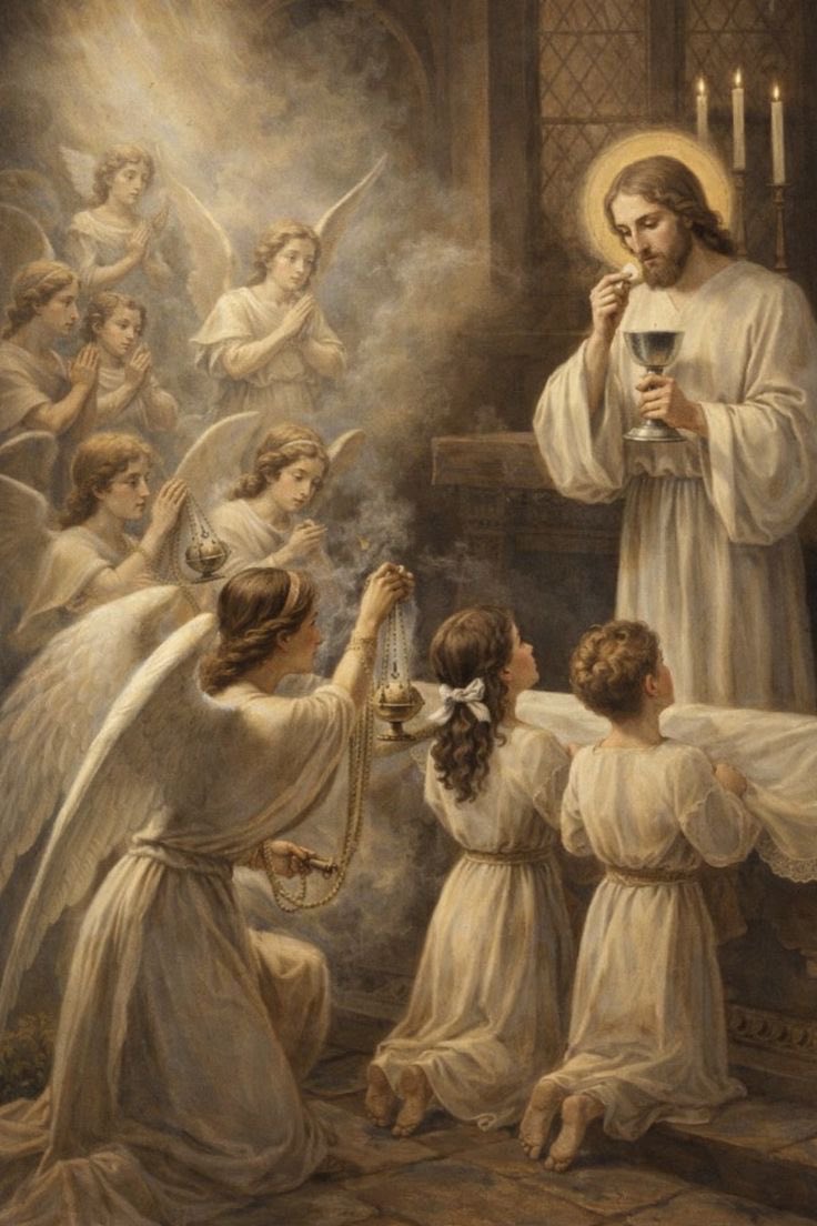 etiennevalcroix's tweet photo. Plus la Présence réelle de Notre-Seigneur Jésus-Christ dans l’Eucharistie est niée, plus il faut mettre de zèle à la défendre. https://t.co/bzJDMi7TRl