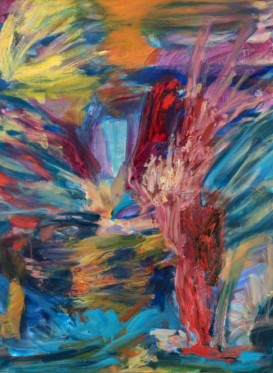 spicol_x's tweet photo. Sea Change, 2022. Oil on linen
Sarah Cunningham.
Where the landscape dissolves into pure emotion. Brushstrokes charged with life.
#abstractaArt #ContemporaryPainting #Art #OilPainting #ArtLovers #AbstractExpressionism #SarahCunningham #ILoveAbstract https://t.co/8ZKuVhjg2T
