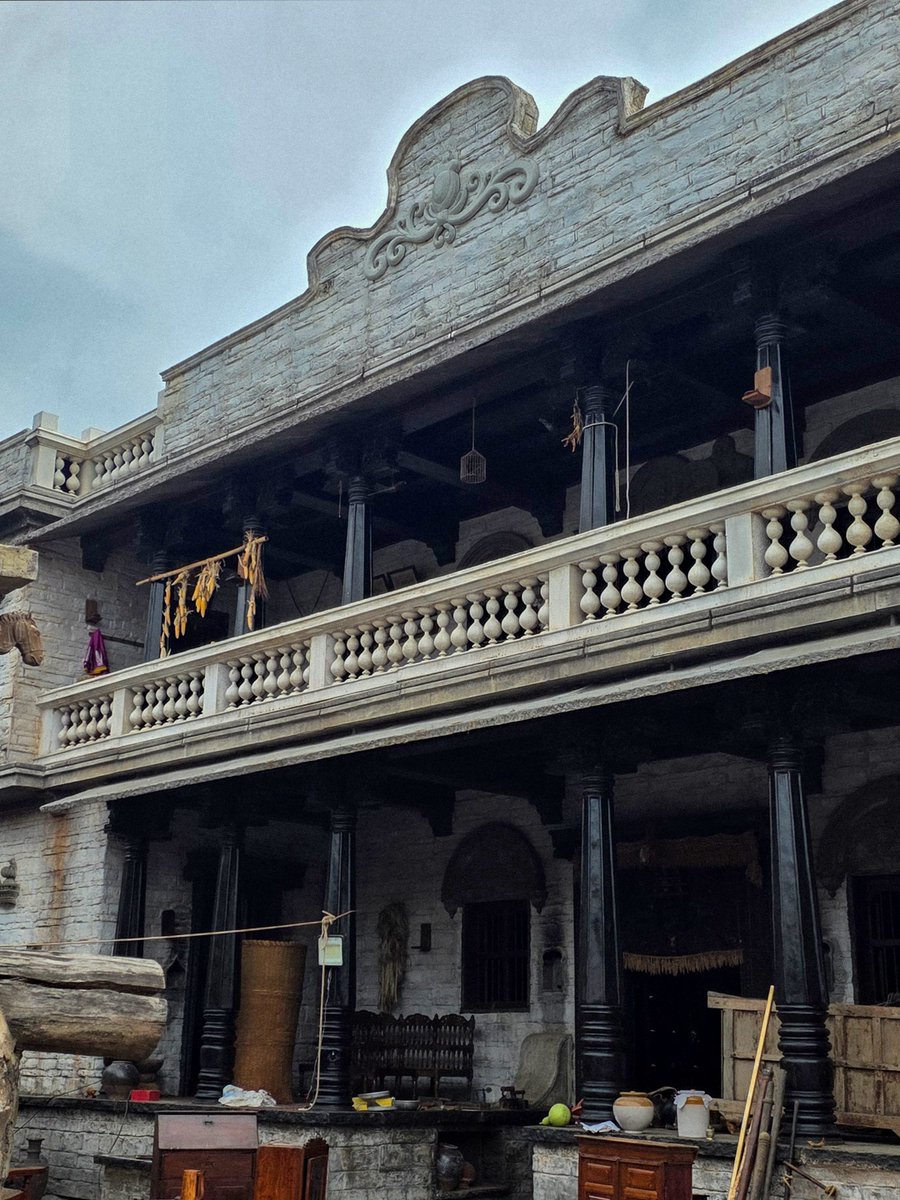 RanabaaliFilm's tweet photo. Back to the sets where it all began ❤️

#Ranabaali promotions begin today with exciting interviews featuring @TheDeverakonda, @iamRashmika &amp;  @Rahul_Sankrityn ❤‍🔥

#Ranabaali GRAND RELEASE WORLDWIDE ON 16.10.26.

#NeverForget
#RanabaaliOnOct16th https://t.co/EPjUevUxue