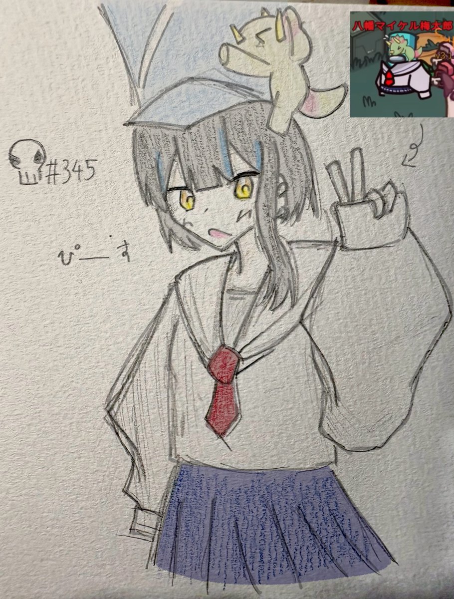 nuisiro_nu's tweet photo. ※捏造？衣装
謎組み合わせスキン、好

#おま絵のおま絵崎
#らくがきDIAZ https://t.co/qaTbckp7yY
