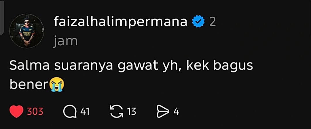 amelease_'s tweet photo. Waktu itu abis perform sama lomba sihir suara Salma dipuji bang Enrico, trs skrg abis perform sama 510 jg suara Salma dipuji vokalis 510👏🙌 https://t.co/nvpdMPlr8G