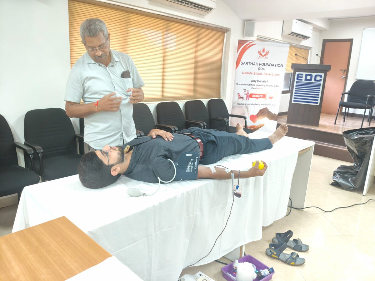 GoaElectronics's tweet photo. YOUR HEALTH, OUR PRIORITY!

Goa Electronics Limited organised a Health Camp &amp; Blood Donation Drive on 25th September 2026, promoting health, wellness and the spirit of giving.

Small Act. Big Impact.

#GoaElectronicsLimited #HealthCamp #BloodDonation #SmallActBigImpact https://t.co/F2TZ06O5sv