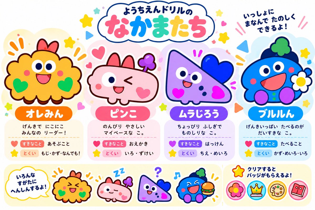 rhico39's tweet photo. 今これを作りたくて
これ娘が3歳くらいの時に書いたイラストを
モンスターにして書き直したんだけど…

正直むちゃくちゃ可愛い！ https://t.co/ztNmWw9uPE