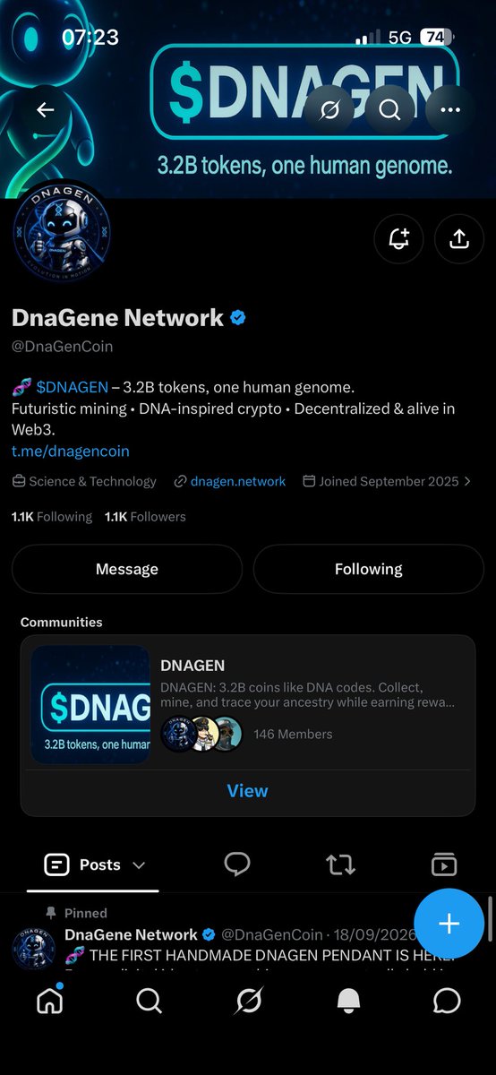 opeh_web3piigo's tweet photo. @DnaGenCoin Been a long time follower of yours

Would be lovely to win here.

0xf8D01e9DF0c4dA739017f9a0f2F9D0cD8A08b2A5 https://t.co/k00Pk2uFiO