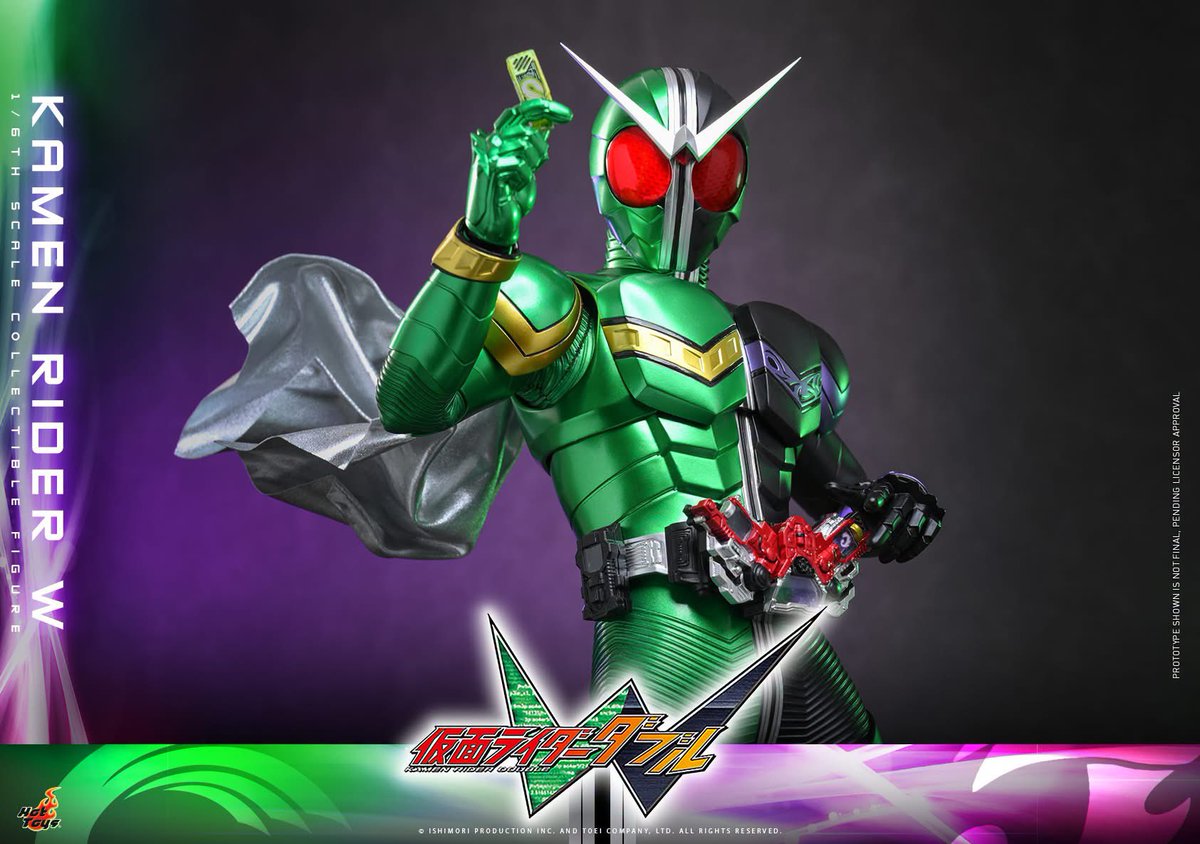 frc_watashi's tweet photo. ホットトイズ新作！仮面ライダーW サイクロンジョーカーが発売決定！スペシャル版にはエフェクトパーツもhttps://t.co/3QFoIH9hJL https://t.co/EsB36I7iIP